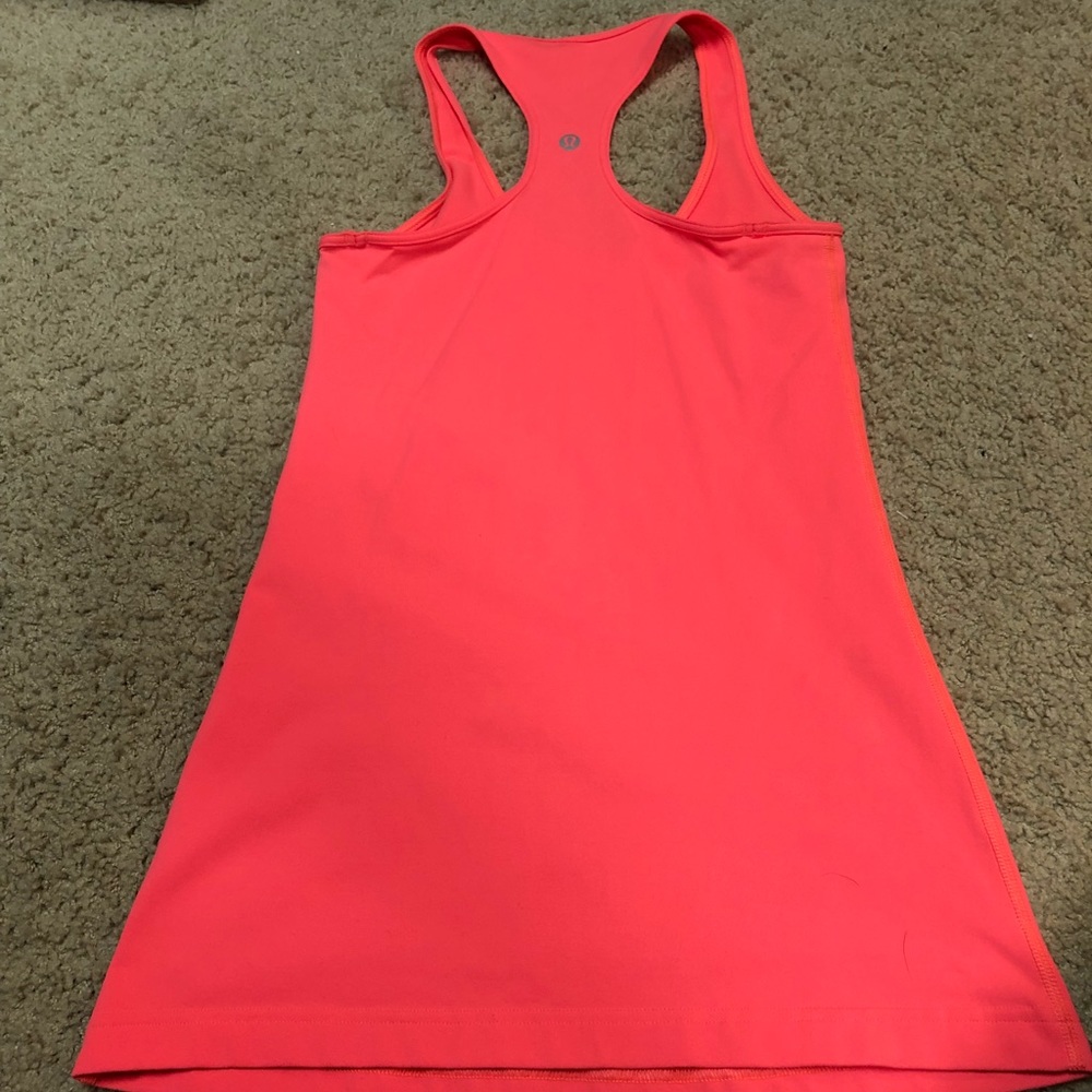 Lululemon coral color cool Racerback